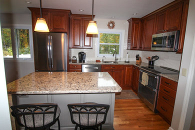 Kitchen photo in Boston