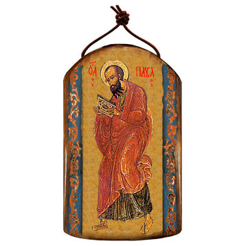Icon Saint Paul Wooden Ornament