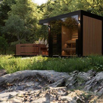 Luxury Outdoor Sauna Concept – London