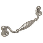 Cosmas - Cosmas 7122SN Satin Nickel Cabinet Pull - 5" (128mm) Hole Centers