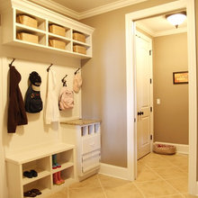 Laundry room, pantry, entry ideas