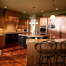 kitchen and bathroom