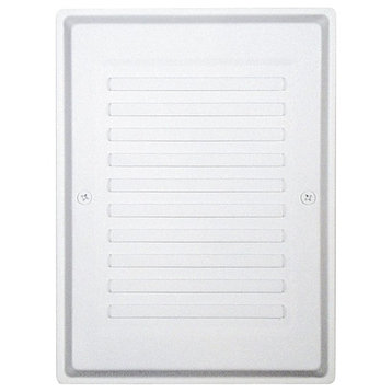 Craftmade Premium Builder 2-Note Chime Recessed, White Paintable Grille