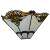 14.5W Shell with Jewels Wall Sconce