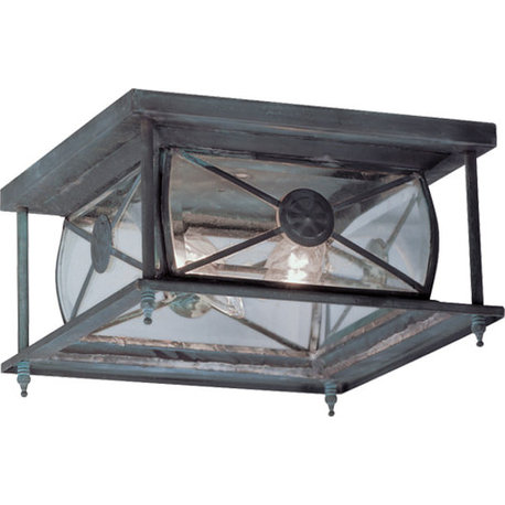 Providence Outdoor Ceiling Mount - Charcoal