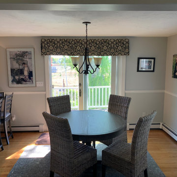 kick pleat valance