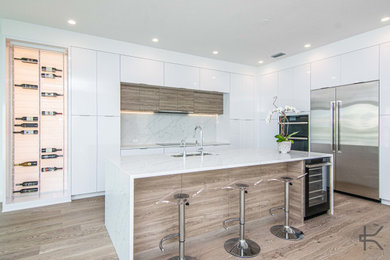 Inspiration for a transitional kitchen remodel in Charlotte