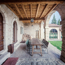 Stone Arches For Back Porches And Decks