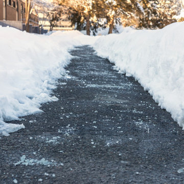 Driveway Snow Melting