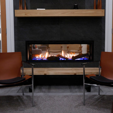Heat & Glo MEZZO See-Through Gas Fireplace