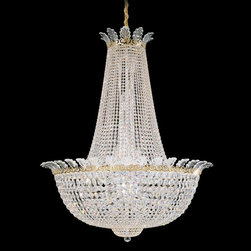 Lovely 7 Light Crystal Chandelier by Schonbek Roman Empire - Lighting