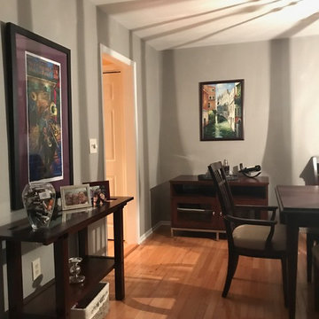 Client wanted to update the look of her home
