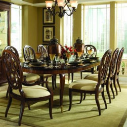 American Drew 591-760 Oval Leg Table Bob Mackie Home Signature - Dining Tables