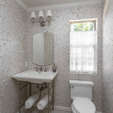 Bright & Light Feminine Bathroom