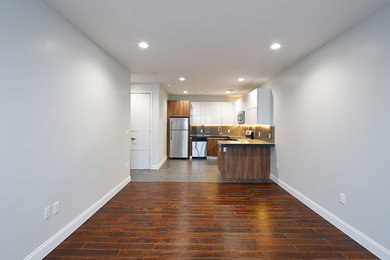 Inspiration for a modern kitchen remodel in New York