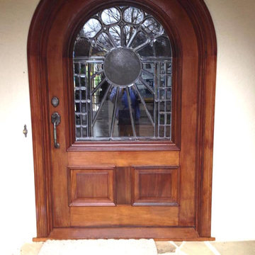Stained Glass Doors