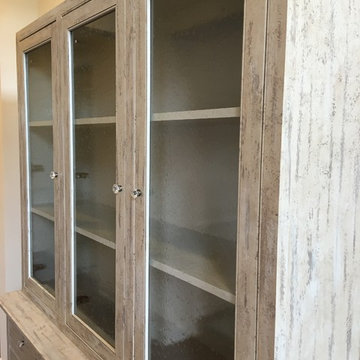 Jacobs - Custom built Maple dining room hutch