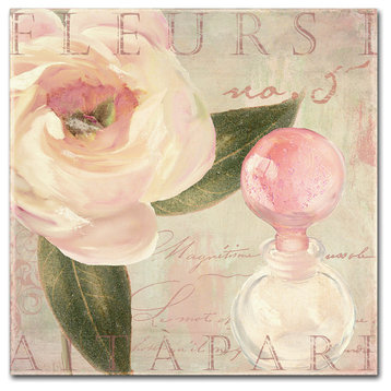 Color Bakery 'Parfum de Roses I' Canvas Art, 24"x24"