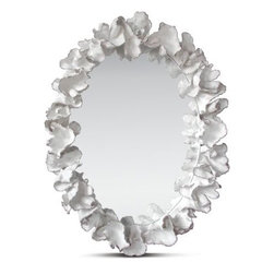 Coco Mirror - Coral Silver - Clayton Gray Home - Wall Mirrors