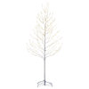 Lightshare Star Light Tree, Wihte, 10 LED Star Light, Warm White, 5' 200 Light