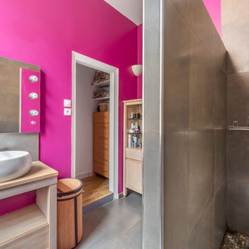 Couleurs, poutres et briques à Lyon