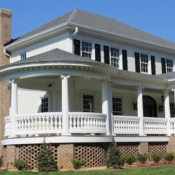 Wrap Around Porch Columns and Balustrades