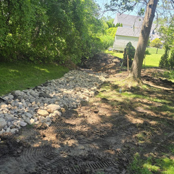 French Drain Installation - Slingerlands, NY