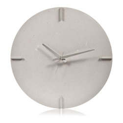 Caesarstone&reg; Wall Clock - Raw Concrete&trade; - Wall Clocks
