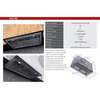 Proline PLFL 832 Professional Range Hood Insert, Brushed Stainless Steel, 46"