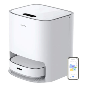 DreameTech DreameBot W10 Self-Cleaning Robot Vacuum and Mop - White