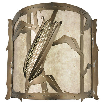 17 Wide Corn LED Wall Sconce