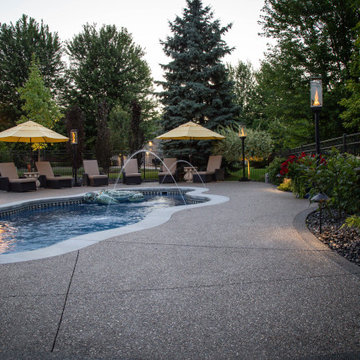 Shelby Township Landscape Lighting