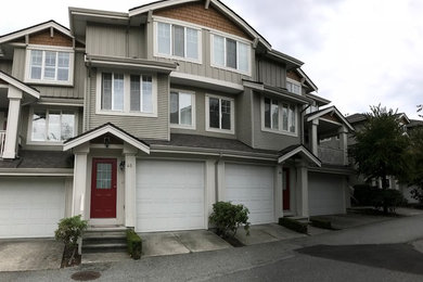 Inspiration for a modern exterior home remodel in Vancouver