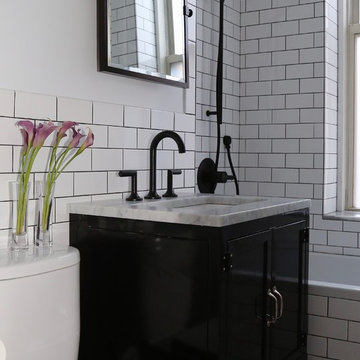 Bathroom renovation in a pre-war apartment in Brooklyn Heights