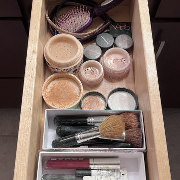 Morning make-up in one place