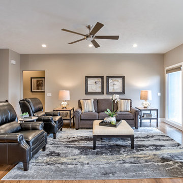 Open Concept Kitchen/ Living Room/ Dining Room in West Omaha