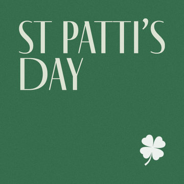 Newsletters - St Patti's Day