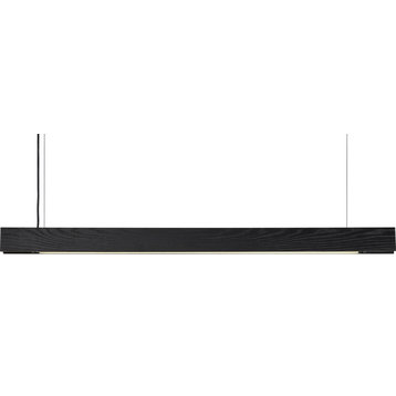 Ren Wil LPC4412 Taya 48"W LED Linear Chandelier - Matte Black