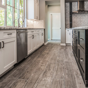 Kitchen: San Diego Transitional Style Full Design and Home Renovation
