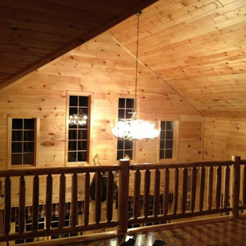 interior pictures of log paneling, and log siding