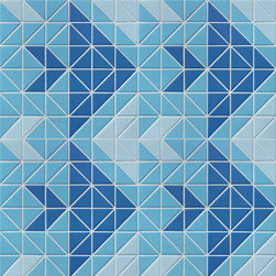 Artistic Pool Tile: Santorini Fish TR-SA-FI - Mosaic Tile