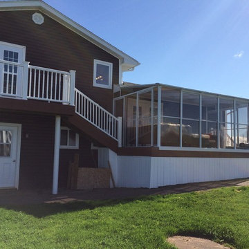 Solarium Optimum Sunroom outside of Pictou
