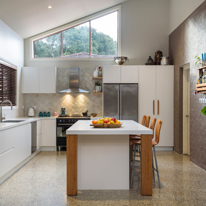 75 Beautiful L-shaped Open Plan Kitchen Ideas & Designs - June 2024 ...