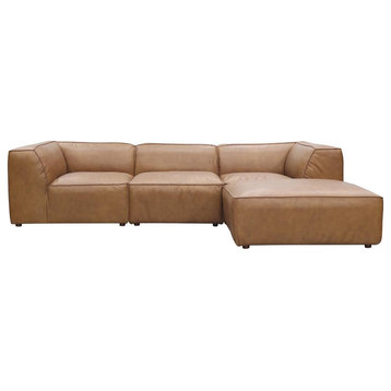Form Lounge Modular Sectional Sonoran Tan Leather