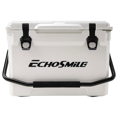 EchoSmile 25 qt. Rotomolded Cooler, White