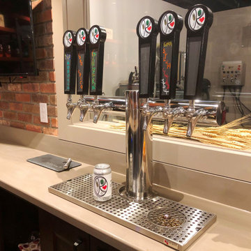 North Ann Arbor Basement Remodel: Home Brewpub