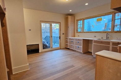 Danish home design photo in New York