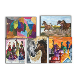 Dena canvas/acrylic paintings - Paintings