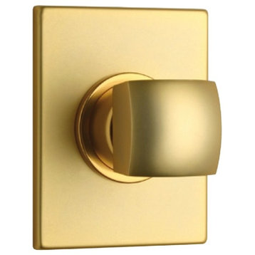 Lady Volume Control With 1/2" Inlet Connections, Matt Gold