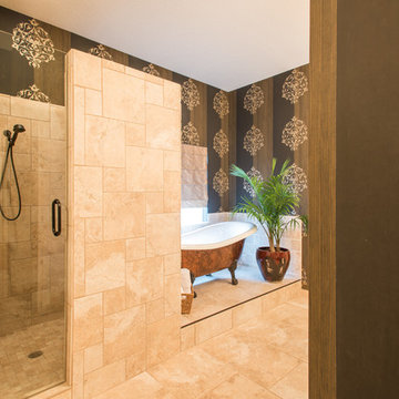 Dramatic Master Bath